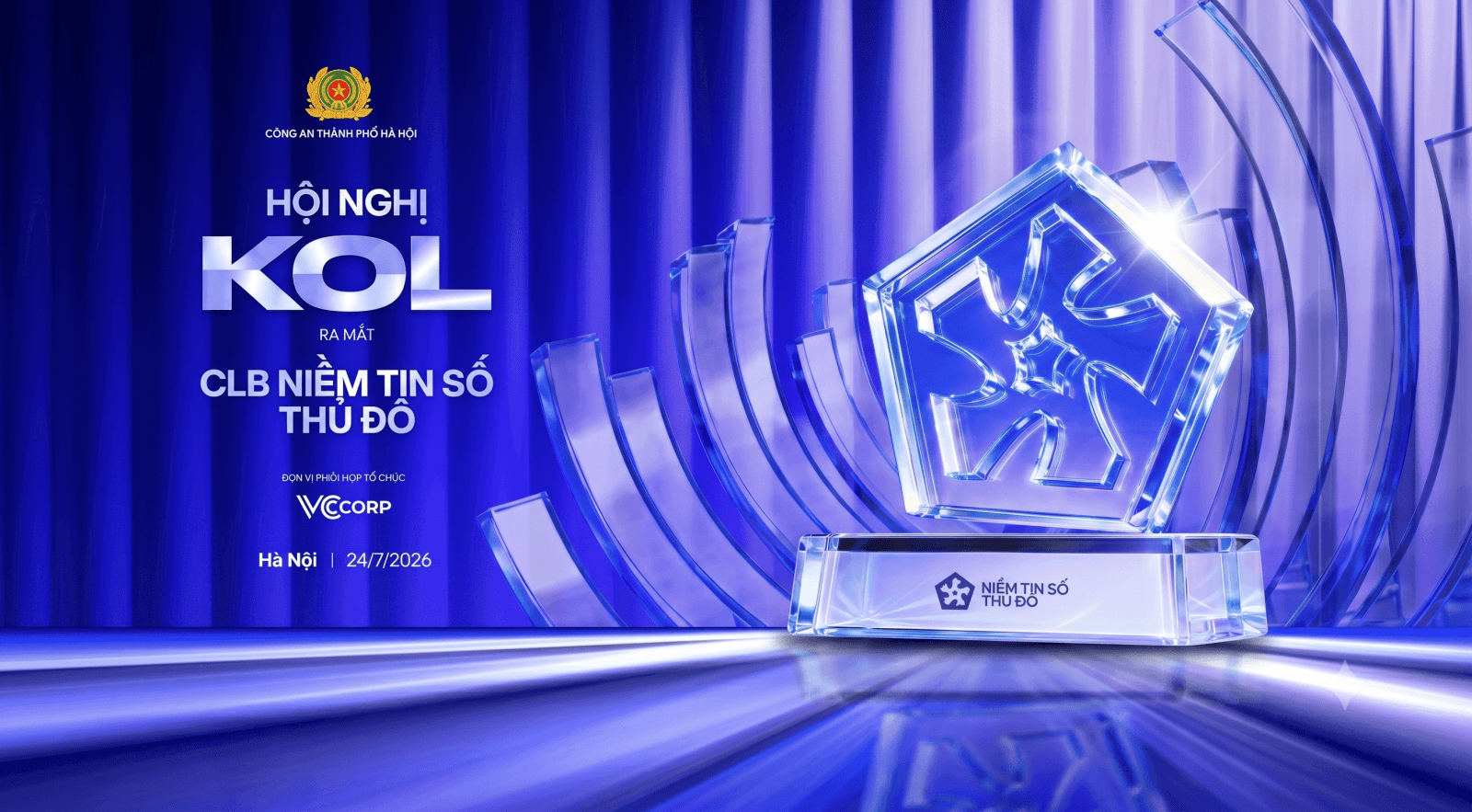 Hà Nội sắp ra chính thức mắt Câu lạc bộ Niềm tin số Thủ đô, quy tụ hàng trăm KOL và nhà sáng tạo nội dung