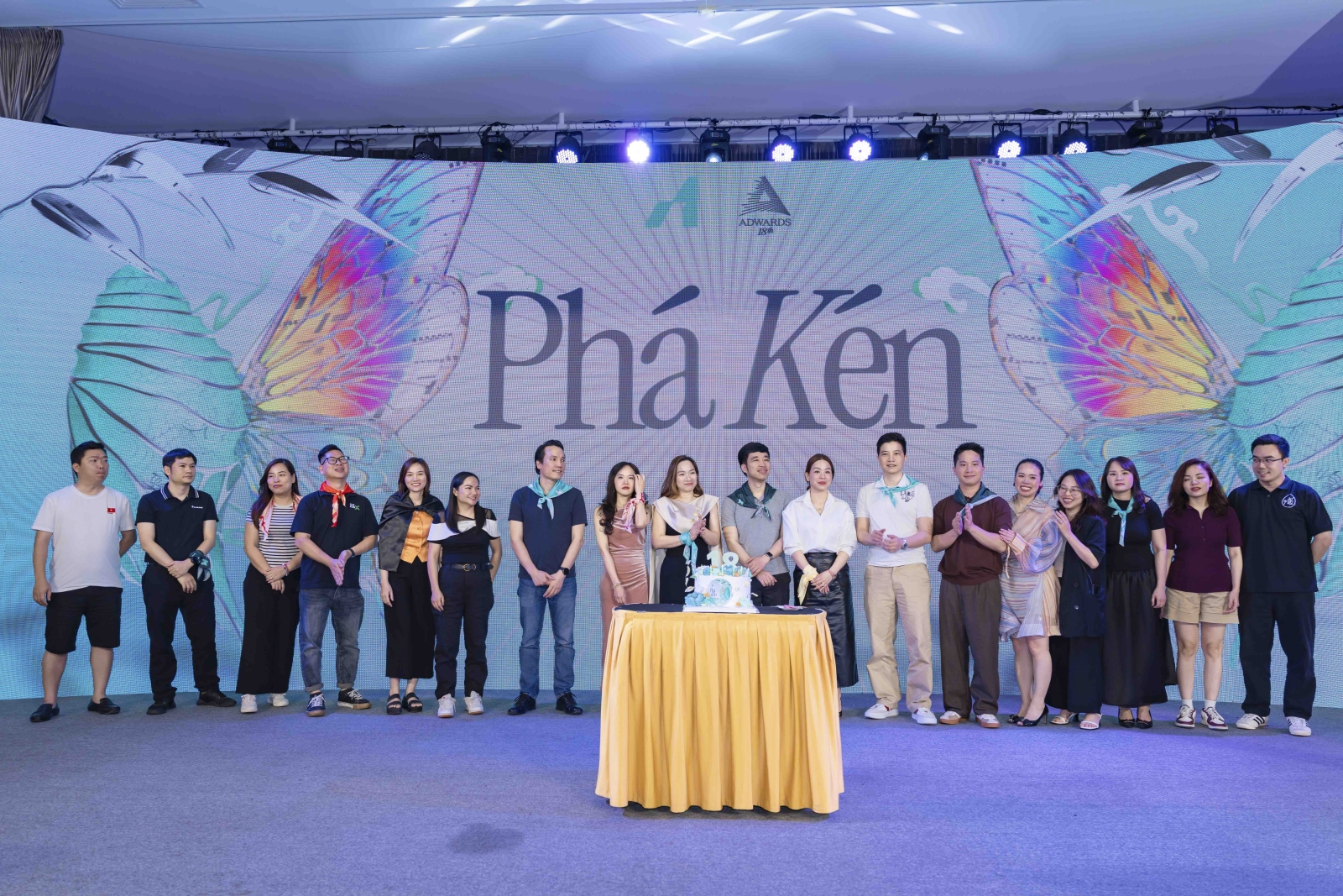 Lịch trình hoạt động tại GALA ADWARDS 18TH